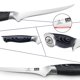 thumbnail image 2 of Cuchillo para filetear SHAN ZU Tortuga Negra Serie Genbu 18 cm, 2 of 7