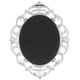 thumbnail image 3 of Espejo ovalado Kole Imports, blanco vintage, 29,21 x 38,1 cm (paquete de 2), 3 of 3