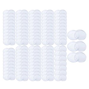 Magideal - 100 Cápsulas Para Monedas, Pantalla De 14 Mm, Sellado Fino, Caja De Contenedor De Monedas Forma Forma Forma Profesion, Uso Doméstico, Monedas
