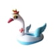 thumbnail image 2 of Flotadores De Piscina Para Niños Lindos Con Anillos De Natación De Asiento Para Niños Niño Verano Azul Corona Cisne, 2 of 5