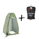 thumbnail image 1 of Carpa Baño Vestidor Portátil + Ducha Portatil Solar 20litros, 1 of 5