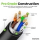 thumbnail image 2 of Cable Ethernet GearIt blindado CAT6 Ethercon 30 m negro, 2 of 7