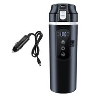 Magideal - Hervidor De Agua De 12V Y 24V Para Coche, Hervidor De Viaje Para Coche, Calefacción Eléctrica, Taza De Agua, Taza De Café De Viaje Para Trabajo De Té