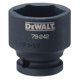 thumbnail image 1 of Conector de impacto DEWALT 1-1/8 pulgadas 6 PT 1/2 Drive SAE, 1 of 1