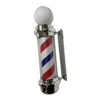Ioensy - Barber Pole Led Light Rotating Salon Sign Light Stripes Para Exterior Interior Estilo A