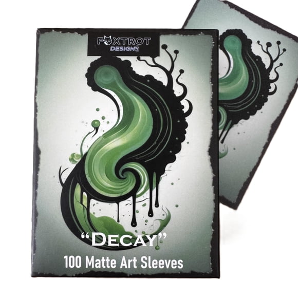 Fundas Para Cartas Decay 100 Mate Texturizadas