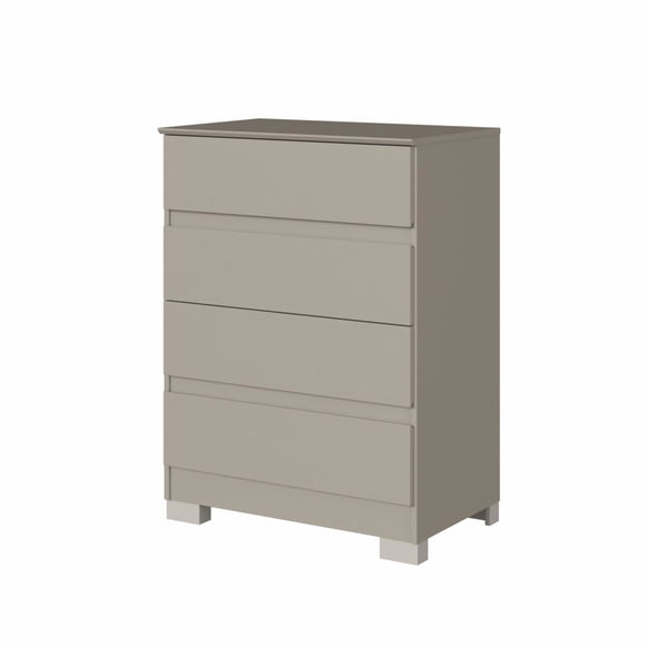 Cómoda Maia 4 Cajones Gris