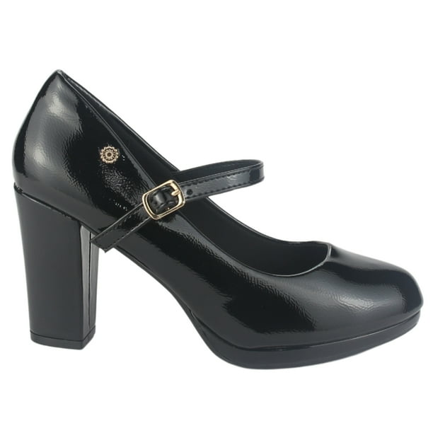 Zapato Chalada Mujer Bruna-3 Negro Casual