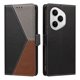 thumbnail image 4 of Funda Cartera para Honor 400 Pro con Cierre Magnético, Tricolor, Negro, 4 of 6