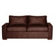 thumbnail image 1 of Sofa Livorno 3 C Cuero Kentucky Café Moro, 1 of 3