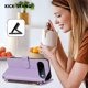 thumbnail image 4 of Funda Cartera Mariposa para [Google Pixel 11] con Soporte y Cremallera Morado claro, 4 of 6