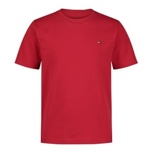 Camiseta Tommy Hilfiger Para Niños, Manga Corta, Cuello Redondo, 18-20 Años