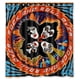 thumbnail image 1 of Cortina de ducha con diseño de banda de rock Kiss, con ganchos, 167 x 183 cm, 1 of 3