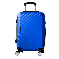 Utazo® - Maleta Utazo 10Kg Cabina Abs 38X55X22Cm Azul Eléctrico