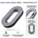 thumbnail image 5 of Soporte de pared para rack de cable Ethernet Star Bridge Mini para exterior, 5 of 7