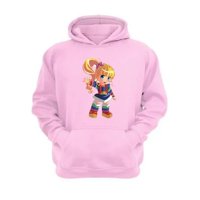 Genérico - Polerón Canguro Rainbown Brite Rosa Talla Xs Unisex