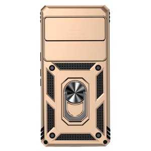 Estuche Gangxun Para Google Pixel 7 Pro, Soporte Giratorio 360°, Estilo Mecánico Y Magnético