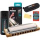 thumbnail image 1 of Armónica Hohner 532 Blues Harp MS, clave C, 20 lengüetas de latón, 1 of 3