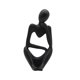thumbnail image 4 of Pensador Escultura Estatuilla Estatuas Para El Hogar Estantería Moderna Decoración Negro Derecha, 4 of 5