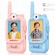thumbnail image 1 of Walkie Talkies LEENK Pack de 2 Recargables con Video Azul/Rosa, 1 of 8