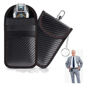 Genérica - 2Pcs Protector Faraday Para Llaves Coche,Bolsa Bloqueo Rfid