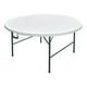 thumbnail image 1 of Mesa Plegable Redonda 180x74 Cms Blanca Northwest, 1 of 5