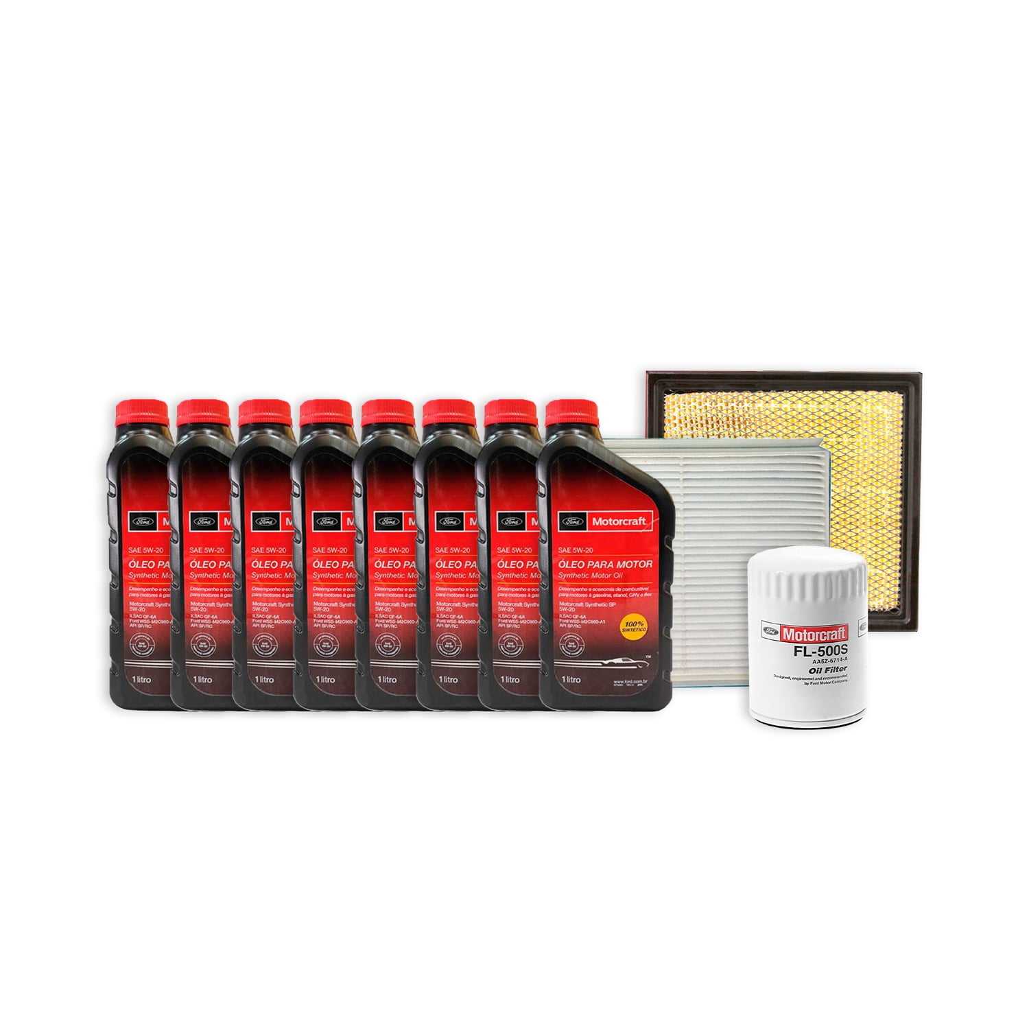Ford Genuine - Kit Mantencion Ford F150 5.0 5w20+filtros(ac,ai,po)