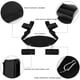 thumbnail image 3 of HNX2- Negro Ajustable Suave Alfombraerial Ejercicio Restricciones jafFE, 3 of 6