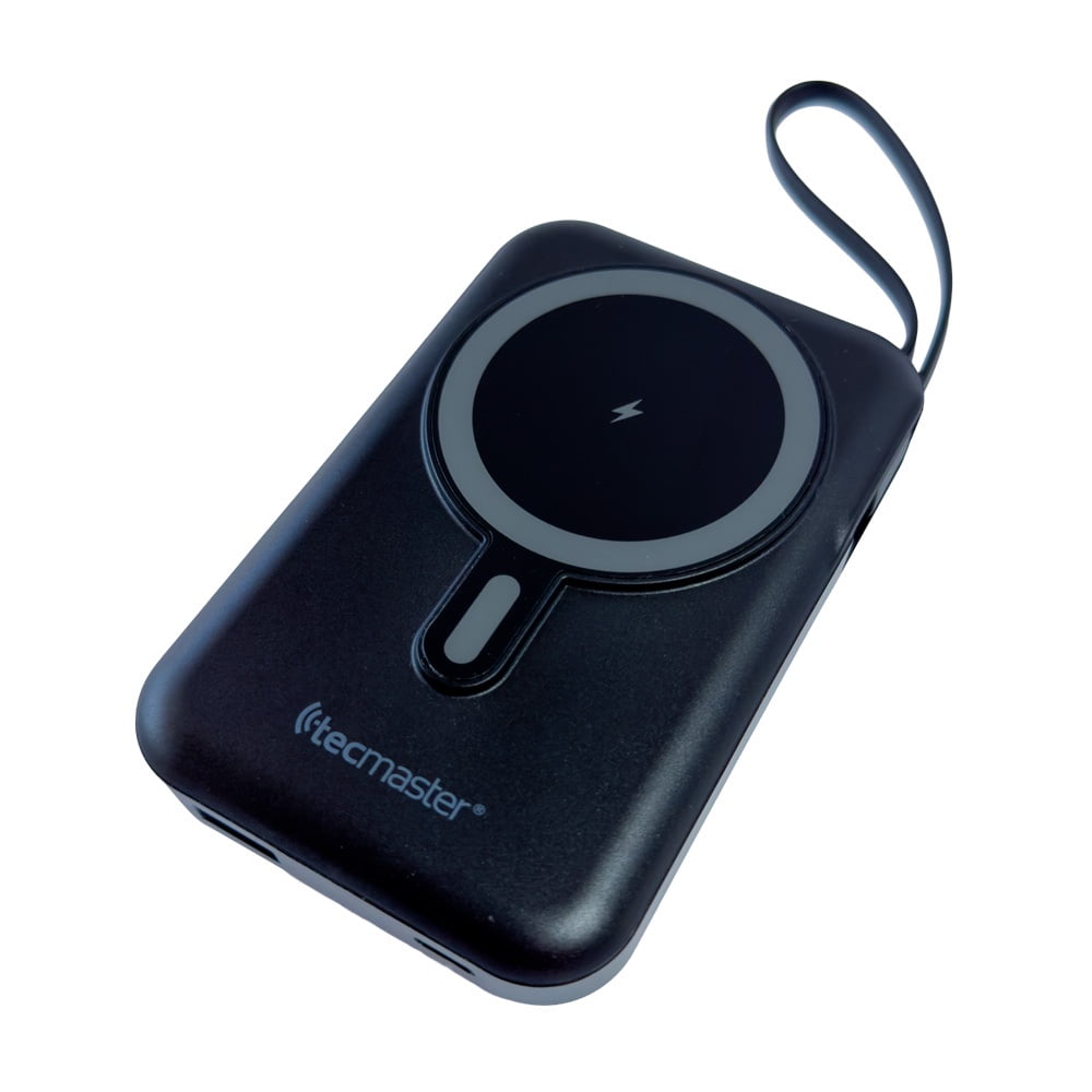 Tecmaster - Powerbank Inalámbrico Magsafe 10.000 Mah, Carga Rápida