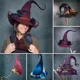 thumbnail image 4 of Divertidos Sombreros De Bruja Para Halloween Con Decoración, 4 of 5
