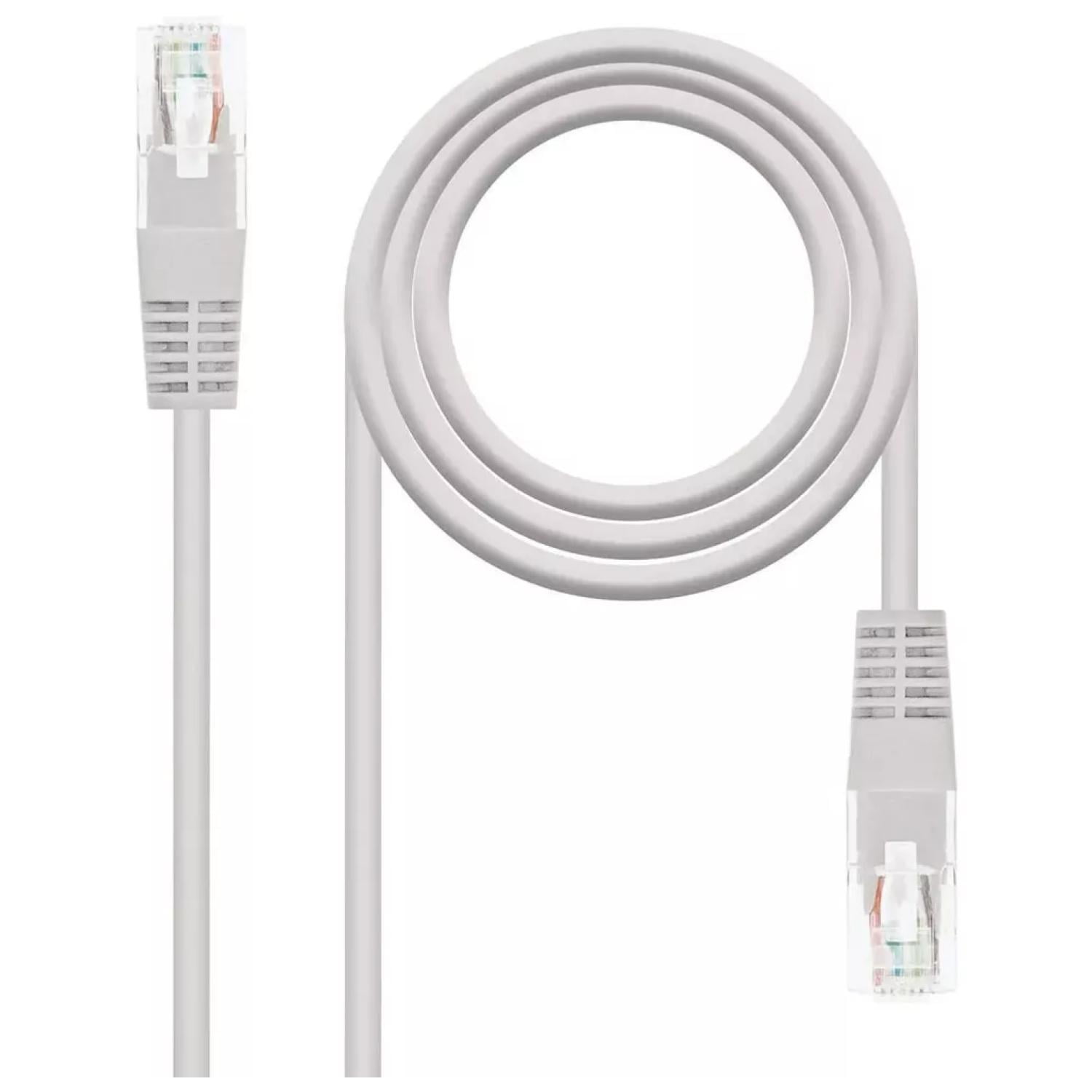 Total Click - Cable De Red Utp 6e 10mts Gris