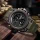 thumbnail image 3 of Reloj KXAITO para hombre, deportivo, exterior, impermeable, militar, verde, 3 of 6