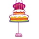 thumbnail image 1 of Piñata plana Torta, 1 of 1