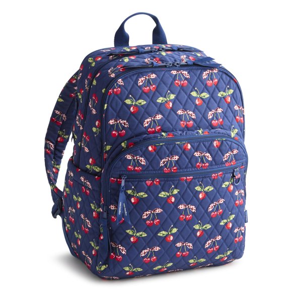 Mochila Vera Bradley 38 cm 28 L para portátil – Patrón Cherry Picking
