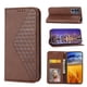 thumbnail image 3 of Funda Flip FOXDOCK para Motorola Moto E32 4G , Estilo Billetera con Diseño Rombo, Correa de Mano y Soporte, Uso Diario, 3 of 6