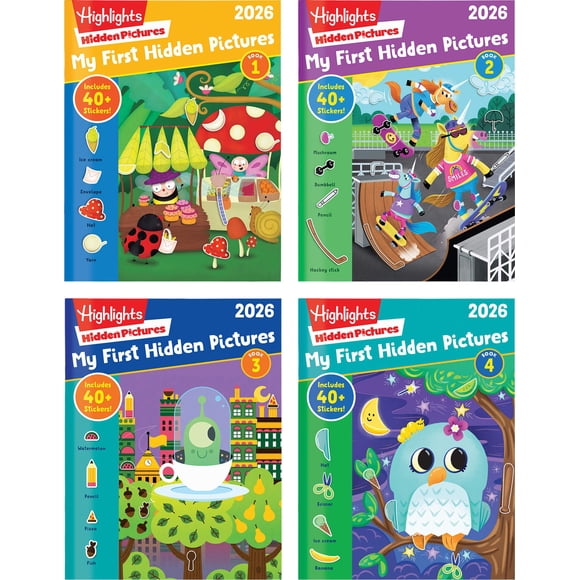 Libros de Actividades Highlights Mi Primer Juego de Imágenes Ocultas Set 2026