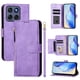 thumbnail image 5 of Funda Billetera Cremallera para Motorola Edge 60 Fusion con Porta Tarjetas, Soporte y Correa Morado, 5 of 5