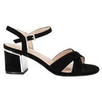 Sandalia De Vestir Shiro Negro Alquimia