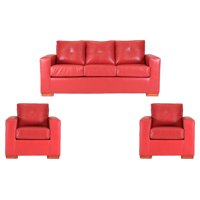 Muebles América - Living Franco 311 Rojo