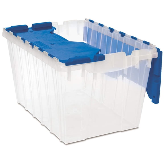 Caja de Almacenamiento Akro-Mils 54 L Semi Transparente (Pack de 6)