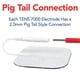 thumbnail image 4 of Electrode Pads TENS 7000, unidad oficial TENS, paquete de 16 unidades, 5 x 5 cm, 4 of 8