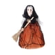 thumbnail image 2 of Accesorio De Decoración De Halloween Muñeca De Bruja Misteriosa Para Apartamento Dormitorio Sala De Estar Naranja, 2 of 5