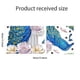thumbnail image 3 of 1pc Peacock Wall Sticker, Flower Peony Plant Self-Adhesive Peel & Stick Wall Decor Art Decals For Home Bedroom Living Room Decor, 3 of 4