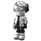 thumbnail image 4 of Estatua De Astronauta Moderna Decoración De Escritorio Decoración Del Hogar Escultura Plata, 4 of 5