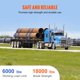 thumbnail image 5 of Correas para camiones VEVOR, 4 x 9 m, resistentes, con ganchos planos, 8164 kg, paquete de 10, 5 of 9