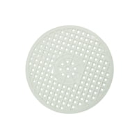 Bothyi - Alfombrilla Para Fregadero, Almohadilla Resistente Al Calor Para Fregadero, Cocina, Encimera, Cristalería, Redonda, Blanca