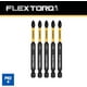 thumbnail image 4 of Set 5 Puntas Phillips#2 3-1/2 FlexTorq Dewalt DWAF3PH2IR5 negro 15x7x1, 4 of 4