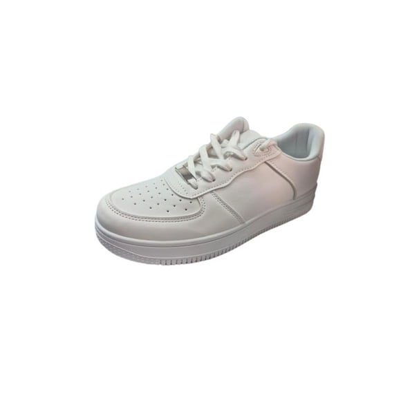 Zapatilla Deportiva Escolar Hombre Blanco