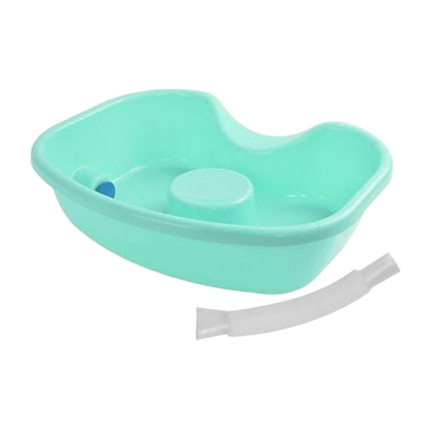 Accesorios de baño de lavavajillas de lavado de cabello Accesorios de baño Accesorios portátil Adjunta de lavado en la cama Bandeja para lavado para e Estilo A
