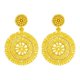 thumbnail image 3 of Pendientes Colgantes Con Cuentas Pendientes Redondos De Aro Bohemio Para Fiesta En La Playa Mujer Amarillo, 3 of 5